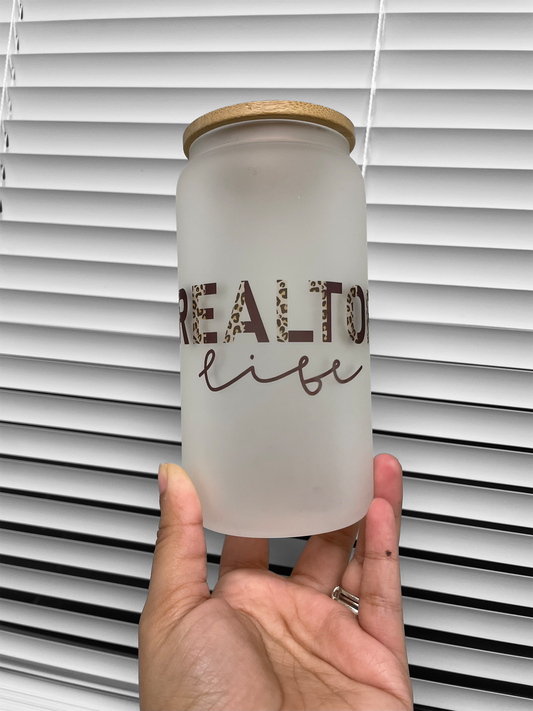 Realtor Frosted Can
